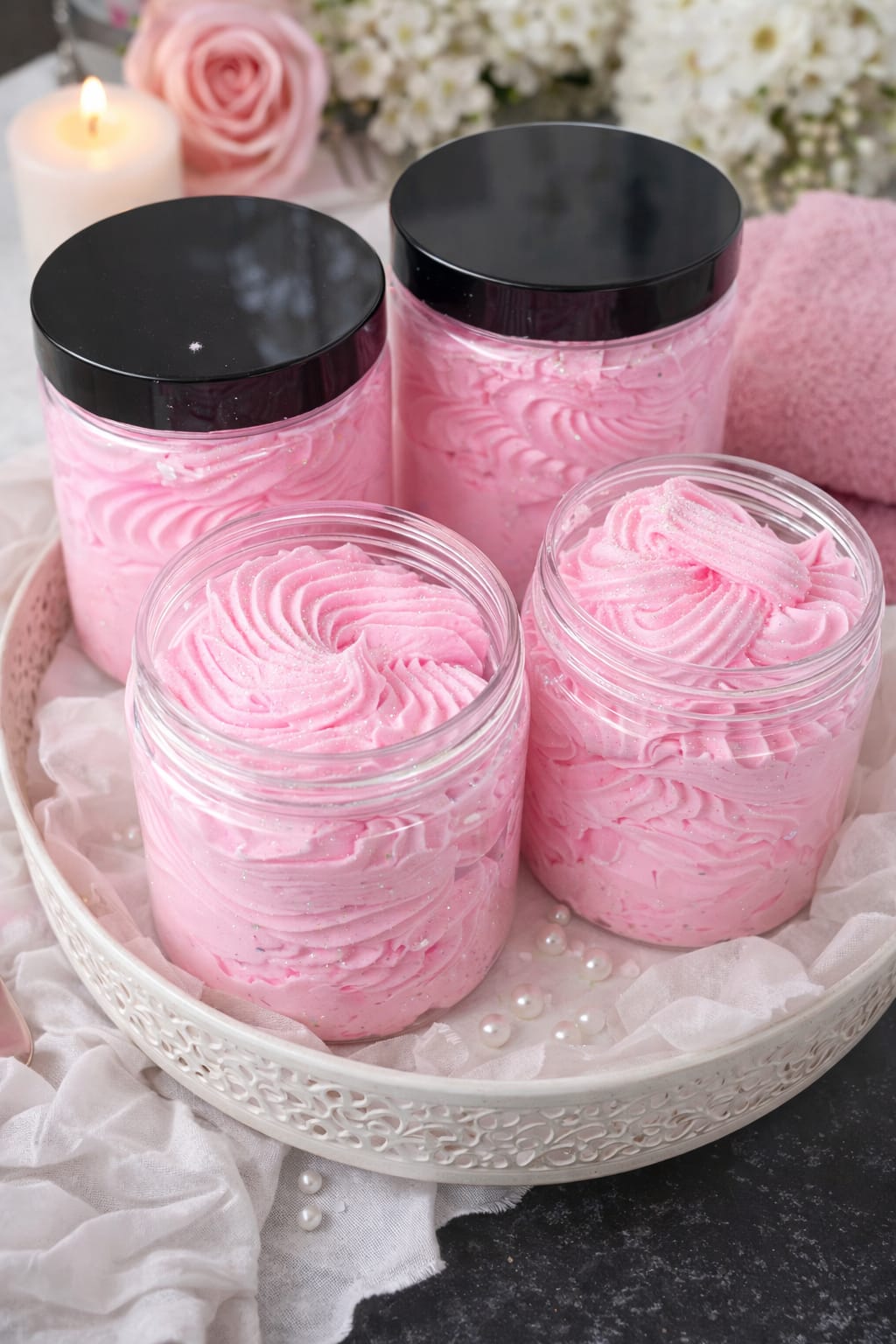 3 x 130g Whipped Soap  - Aftershave Collection